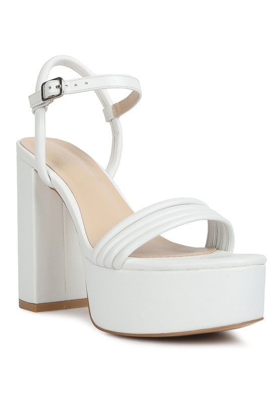 Cruella Block Heel Platform Sandals