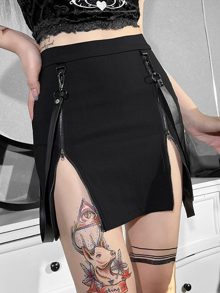 Nodress Zipper Skirt